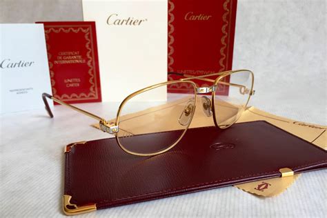 cartier santos eyeglasses|cartier santos glasses vintage.